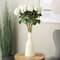 34" White Hydrangea Artificial Flower Stem, 8ct.